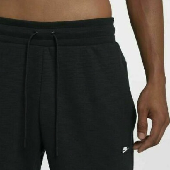 Nike Men’s Sportswear Optic Double Knit Cotton Tech Shorts in Black 9” Size L - Picture 5 of 7
